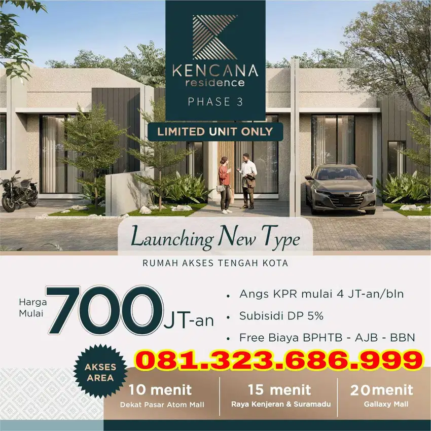 NEW Kencana Residance Kalilom dkt Lebak Setro Gading Pogot Kenjeran