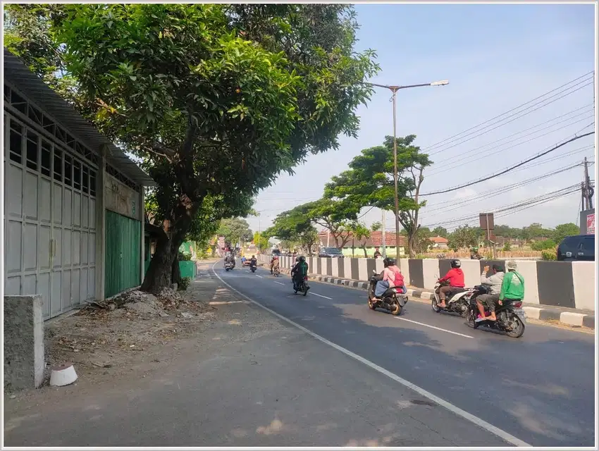 Tanah Pekarangan Dekat Exit Tol Prambanan SHMP Siap AJB