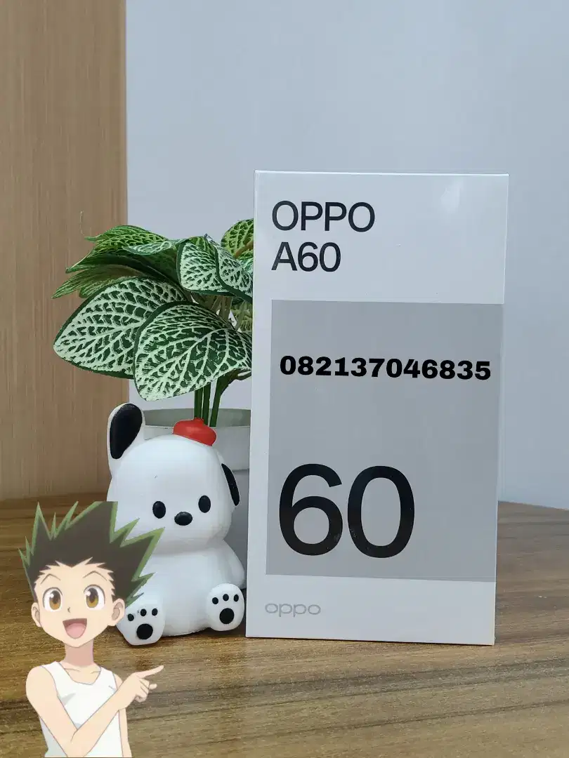 Oppo a60 8/256 new segel garansi resmi termurah