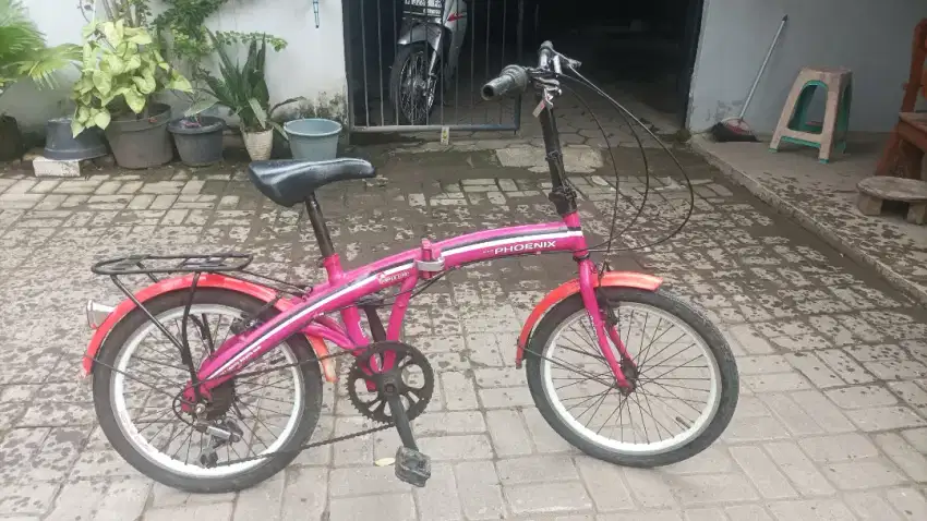 Sepeda lipat phoenix normal siap gowes