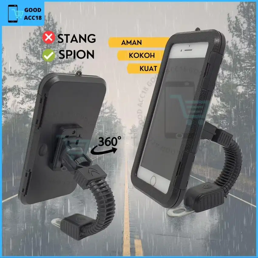 Holder Hp Motor Spion Waterproof