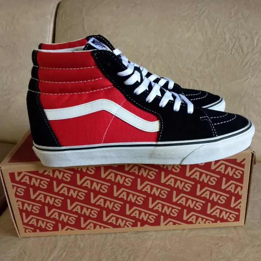 Vans Sk8 Hi Red / Black