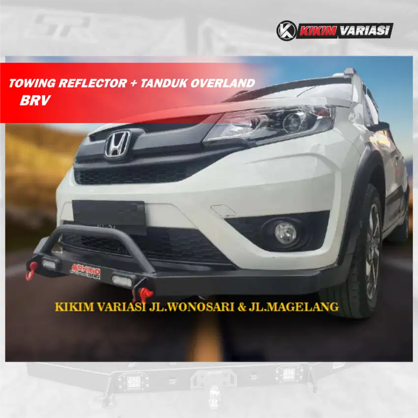 PAKET TANDUK RHINO OVERLAND DAN TOWING RHINO REFLEKTOR BRV