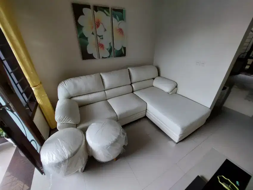 Sofa l panjang baru beli oskar