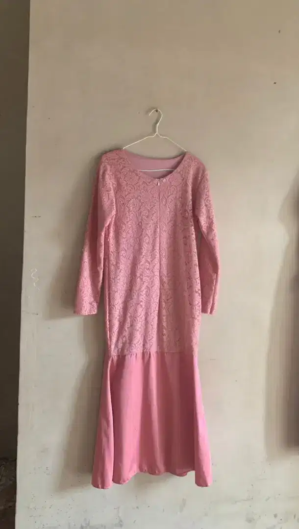 Baju dress pink