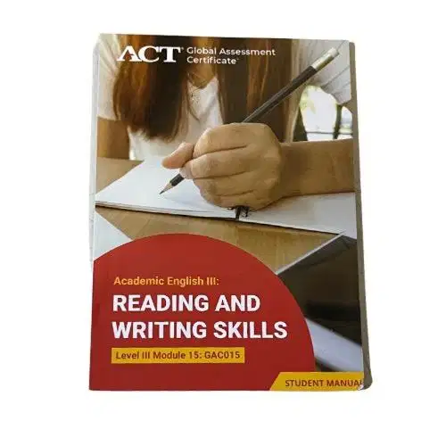 [prelovedstudio] Buku Bekas ACT Academic English III: Reding & Writing