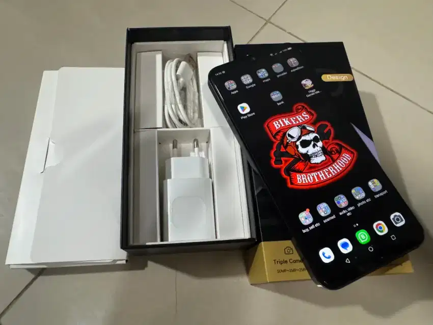 zte blade V50 design black ram 8 / 256gb
