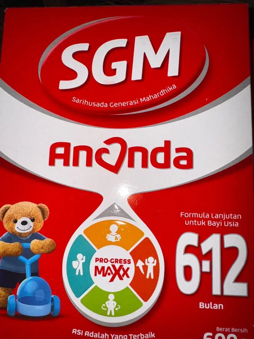 Jual susu sgm 600g 6-12bulan