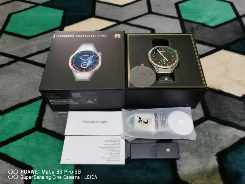 Huawei Watch GT 5 Pro Titanium 46mm Garansi Resmi 2tahun