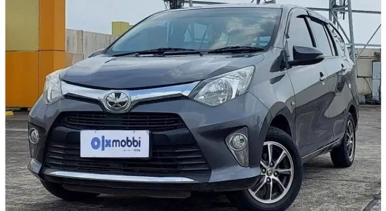 Pajak Panjang TDP 6,JT Toyota Calya 1.2 G Bensin-AT Abu 2017