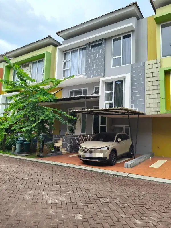 Rumah 2.5 Lantai Cluster Gading Serpong Semi Furnished Harga Murah