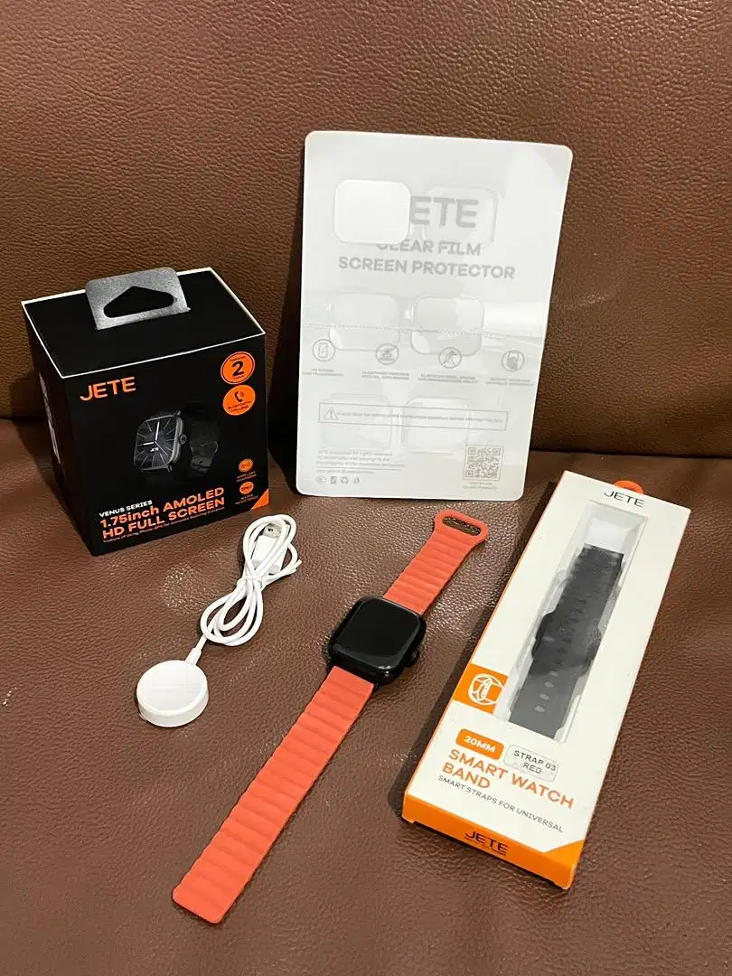 JETE Venus Series Black Smart Watch