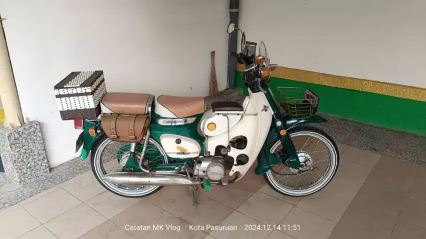 Honda C70 Basik Prima Siap touring