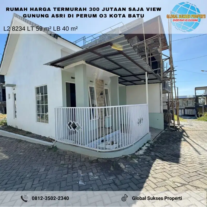 RUMAH BAGUS MINI HARGA BAIK DI  ORO ORO OMBO KOl A