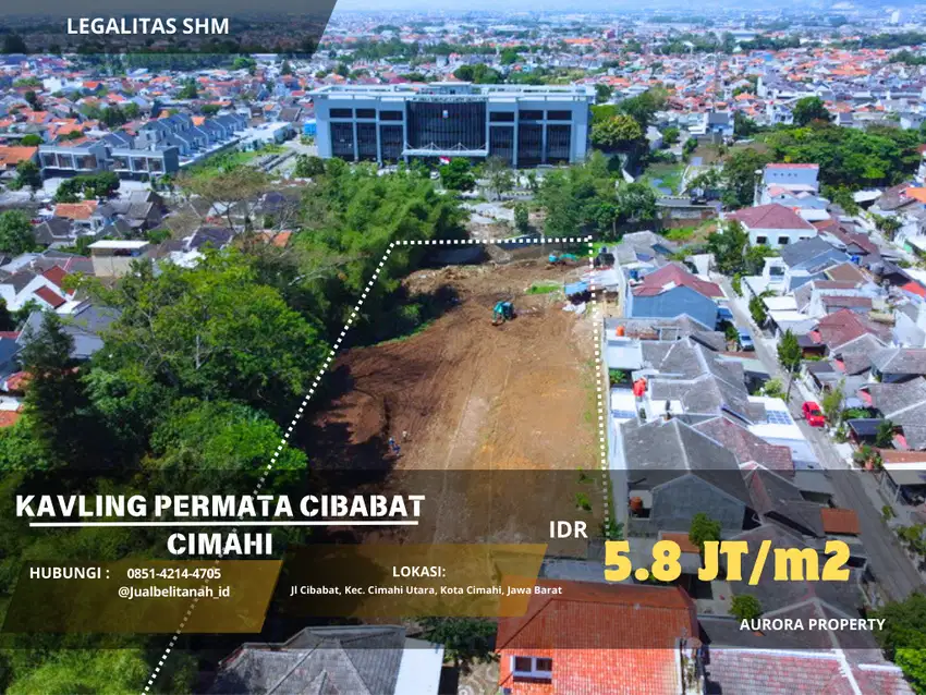 KESEMPATAN EMAS! TANAH MURAH DI PERMATA CIBABAT, CIMAHI DIJUAL!