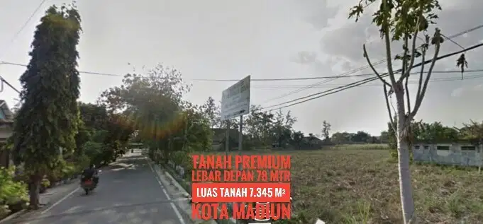 Tanah Pekarangan Prospektif, Tengah KOTA MADIUN depan RS Griya Husada