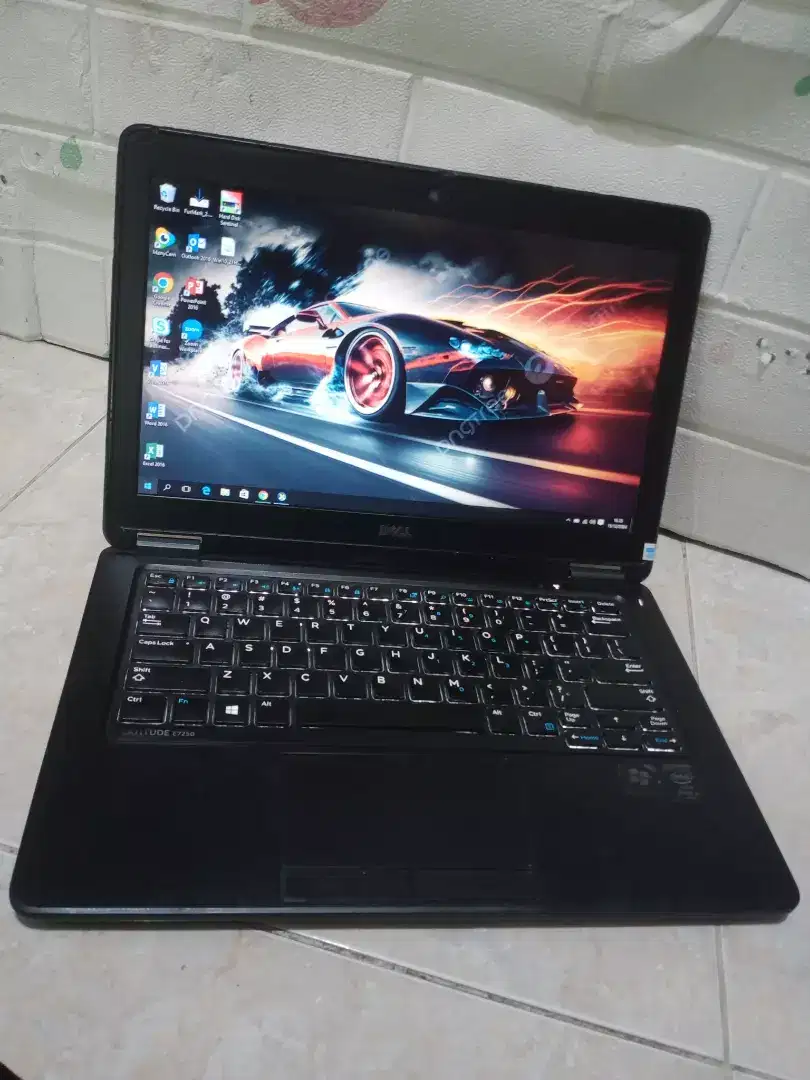 Laptop Dell E7250 key BACKLIT core i5 gen5 ram 16/SSD 256gb