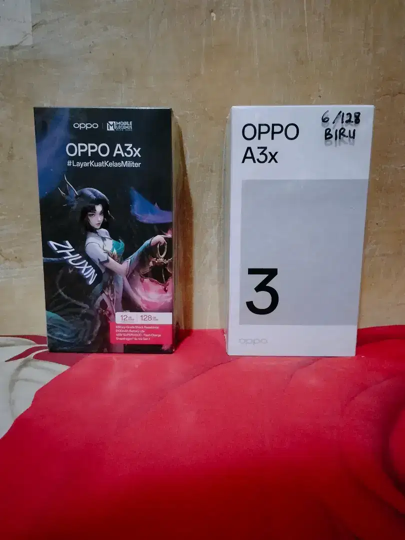 HP Oppo A3X 6/128 Bekas Mulus