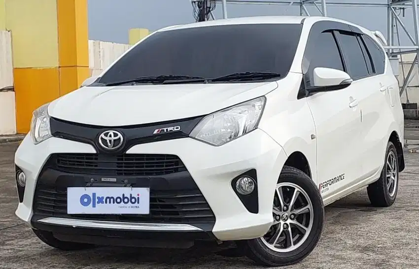 Pajak Panjang TDP 6,JT Toyota Calya 1.2 G Bensin-MT Putih 2019