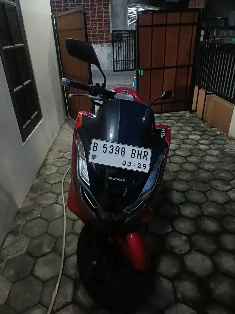 honda pcx cbs merah good