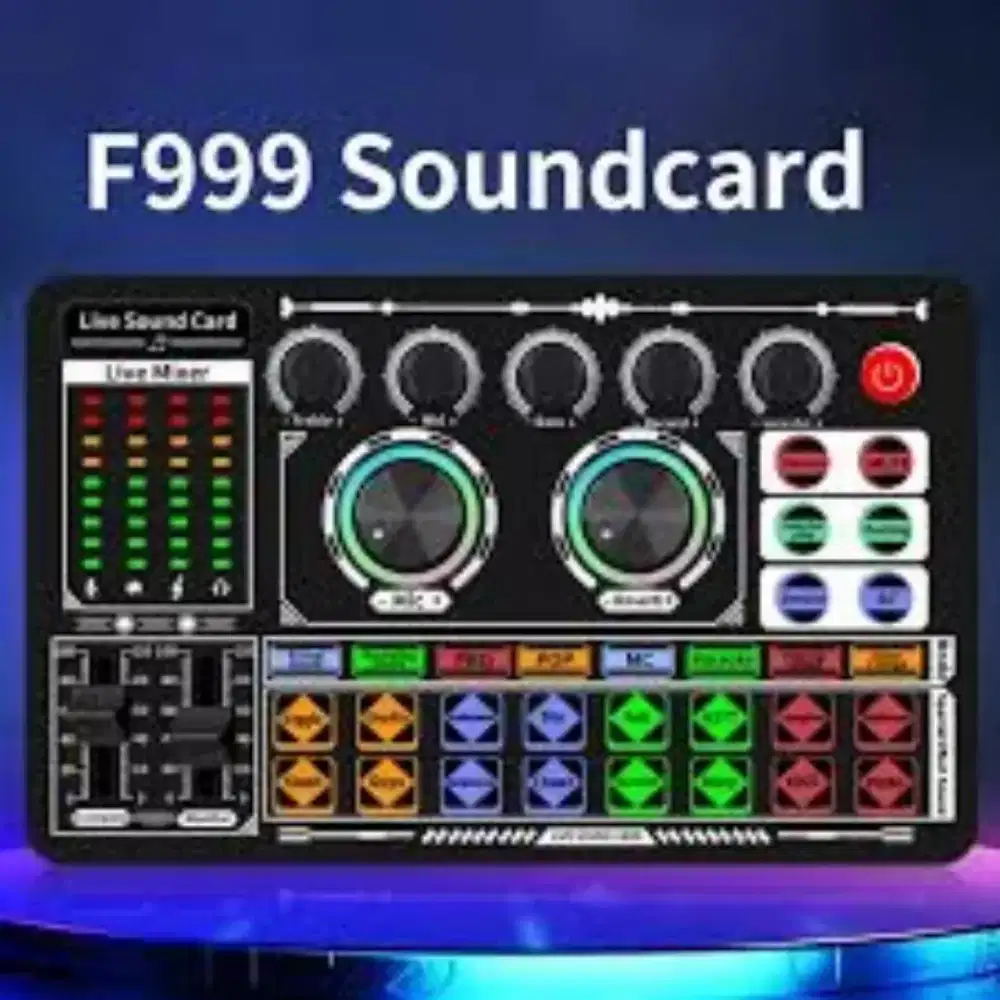 Soundcard f999 baru