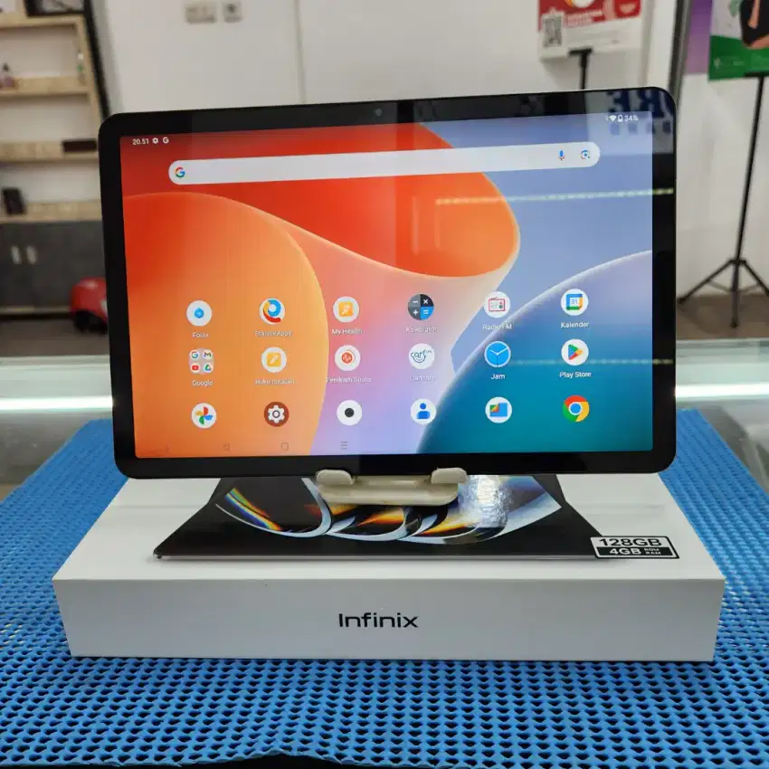 Infinix XPad ram 4/128 second garansi panjang