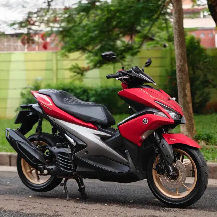 YAMAHA AEROX ABS KEYLESS 2019 MERAH SIAP GASS!