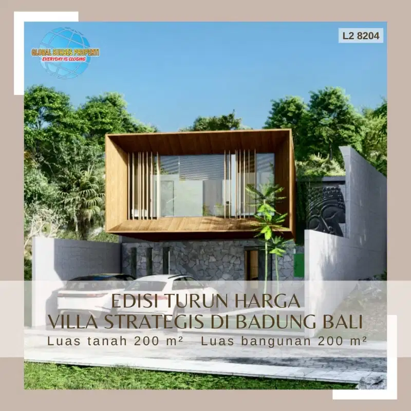 Rumah Villa Modern Elegan Furnished Area Wisata Nusa Dua Bali*