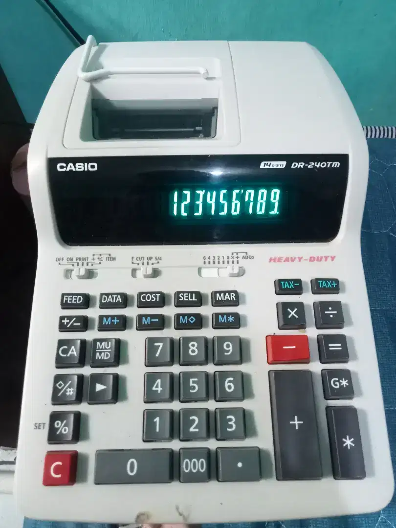 Calculator print