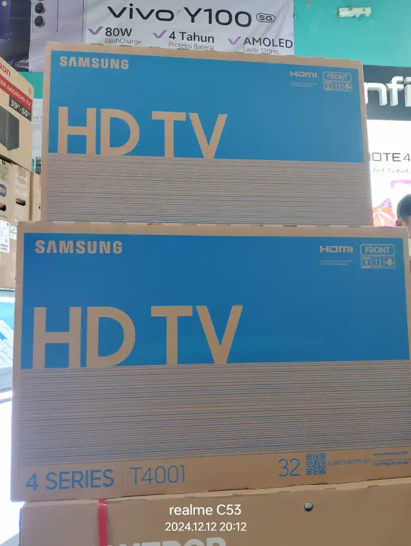 Tv Samsung 32 inci Digital Garansi resmi dan segel ori