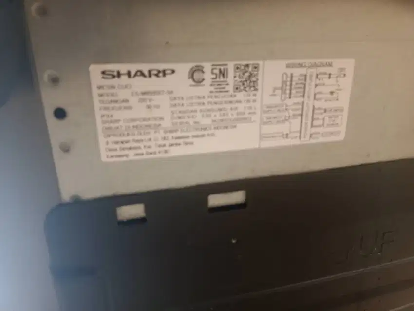 Mesin Cuci Sharp 8.5 Kg, hemat energi menggunakan inverter Jtech,