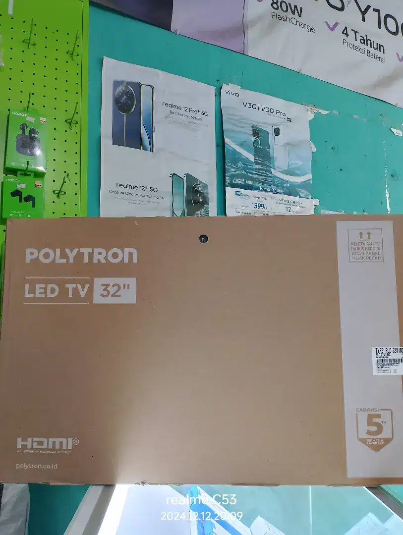 Tv Polytron Digital 32 inci Garansi 5 Tahun