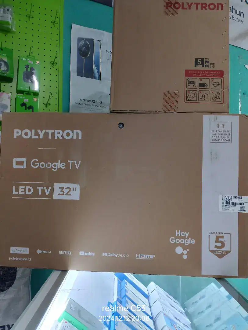 Tv Polytron google 32 inci Garansi 5 Tahun