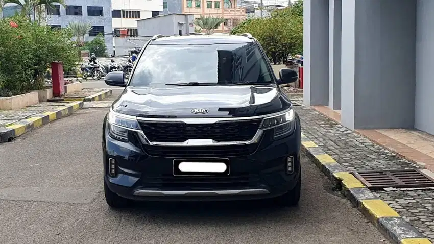 kia seltos exp ex plus turbo 2020 hitam fullspec sunroof tangan 1