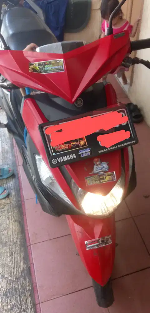 Motor Mio m3 THN 2022 bekas pakai pribadi