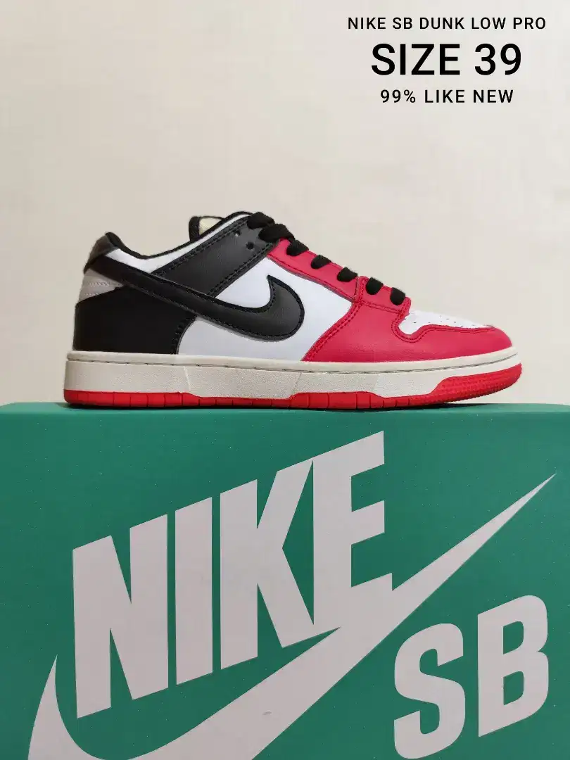 Sepatu Pria Wanita Size 39 Sneakers Nike SB Ori Mulus + Box Sertifikat