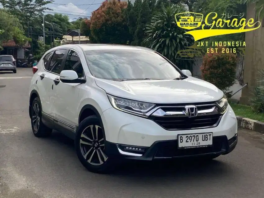 Honda CRV 1.5 Turbo Prestige CVT 2018 Putih