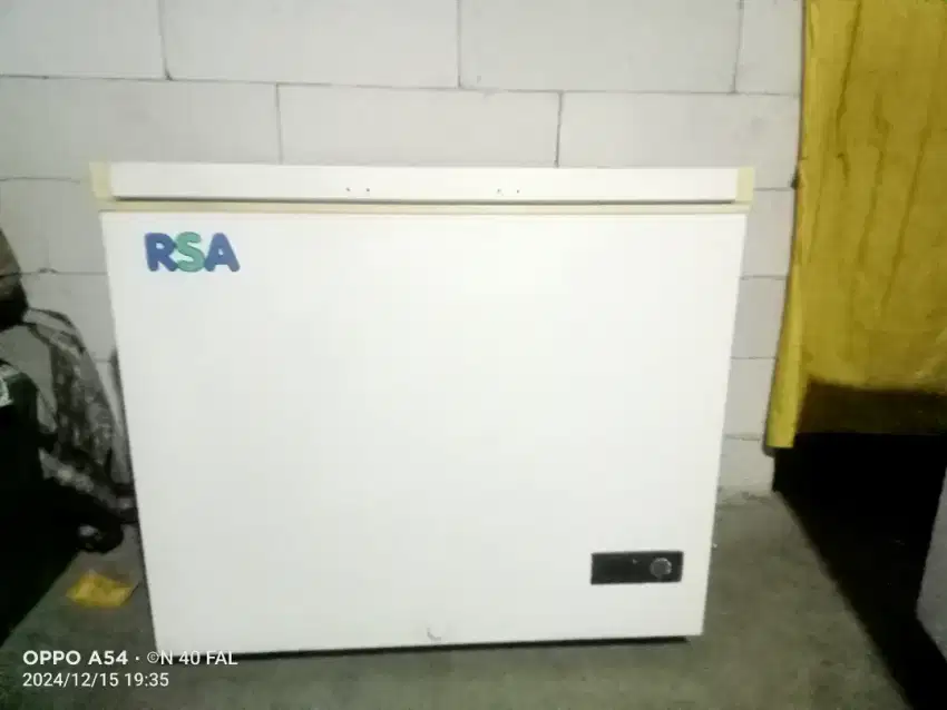 Jual prizer box merek RSA kapasitas 200 L kondisi normal masih orsinil