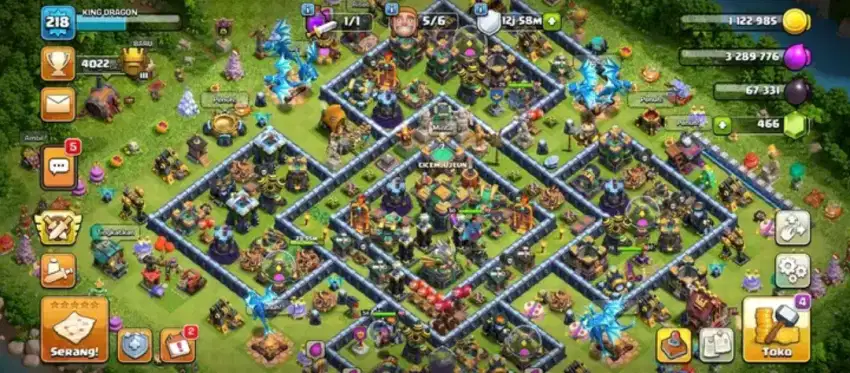 JUAL AKUN COC 300K