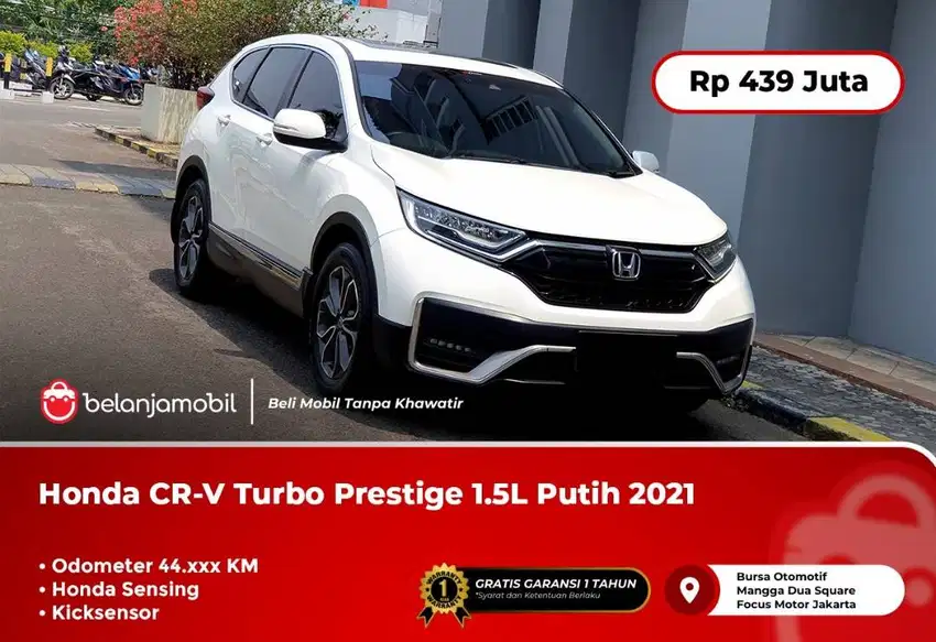 [PANORAMIC] Honda CRV CR-V Turbo Prestige 1.5L Sensing NIK 2021