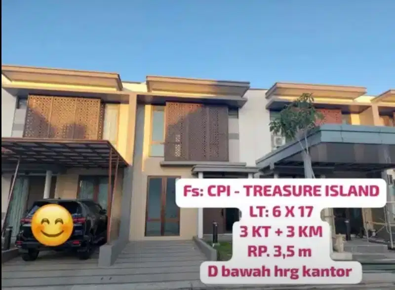 Dijual Rumah di Treasure Island CPI Makassar