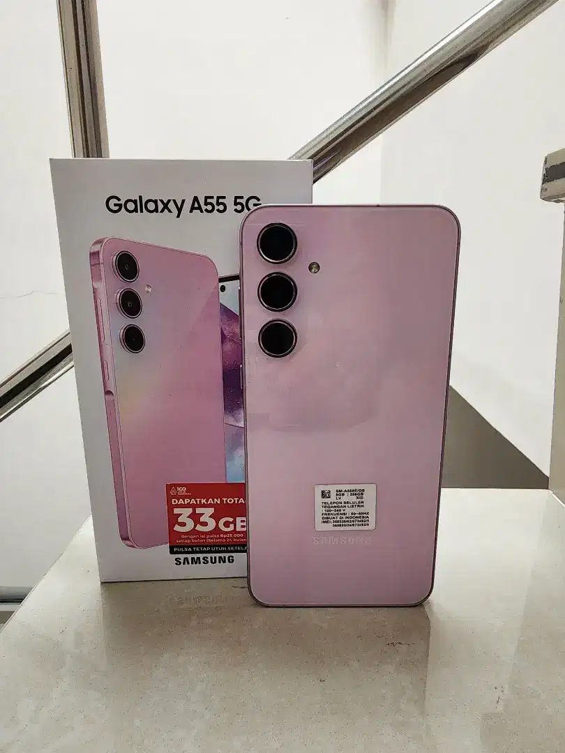 Samsung Galaxy A55 5G Ram 8GB/Rom 256GB Lilac