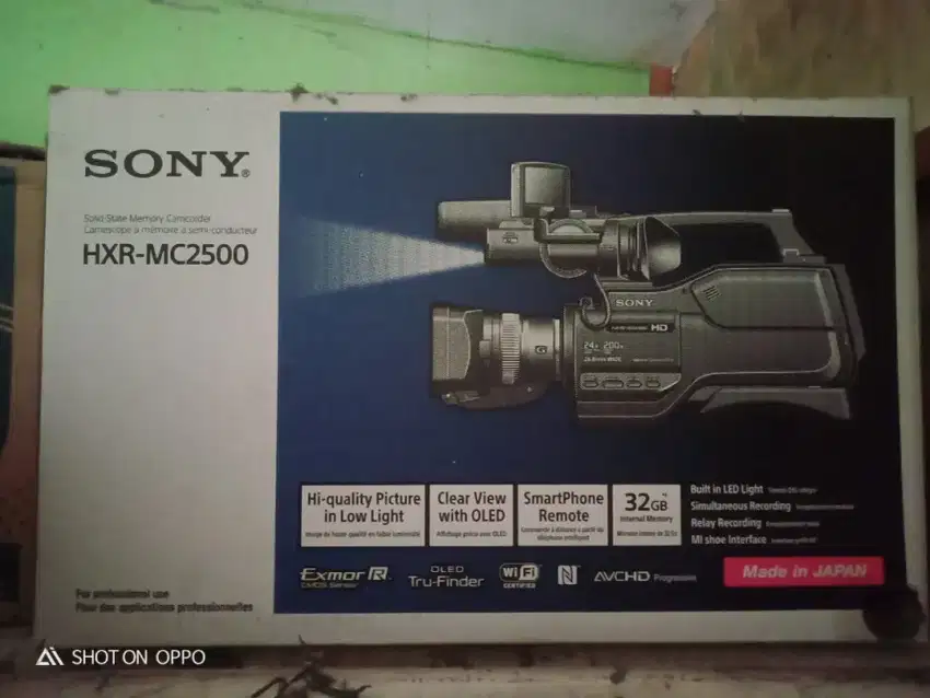 Camcorder Sony hxr MC 2500