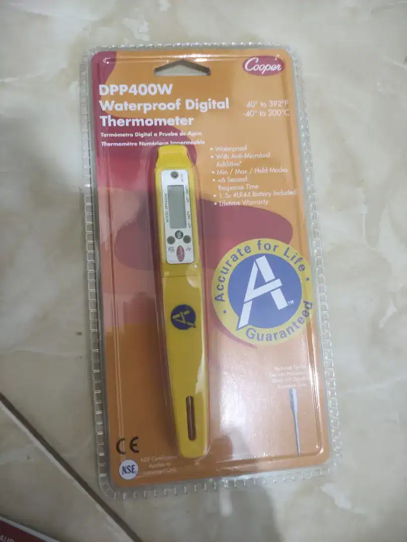 Dijual Bu Termometer/Thermometer Cooper Waterproof DPP400W