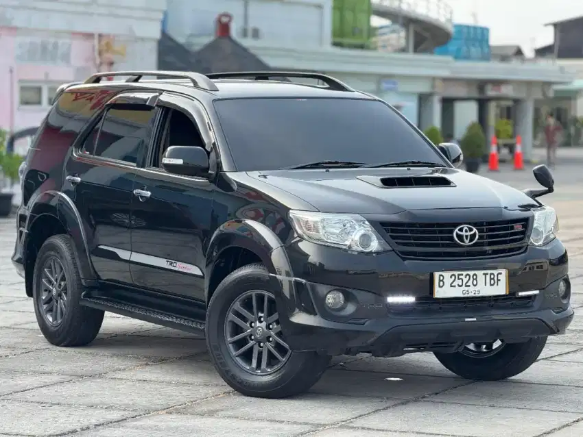 Toyota Fortuner VNT TRD Diesel Bukan Bensin Tahun 2013