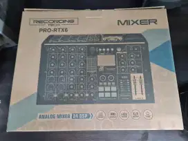 Professional Audio Mixer Recording Tech PRO-RTX6 LIKE NEW Fullset Comp