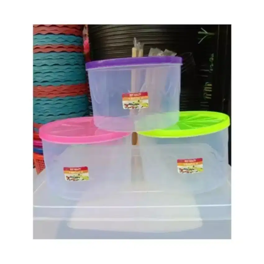 Toples tempat penyimpanan kue makanan trisula