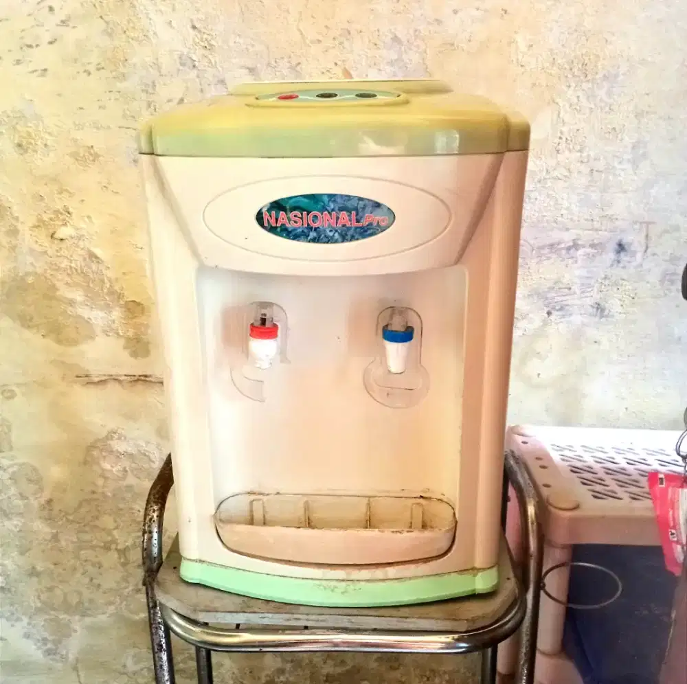 Dispenser Air Minum Galon Nasional Pro Second Bekas Normal & Hot Panas