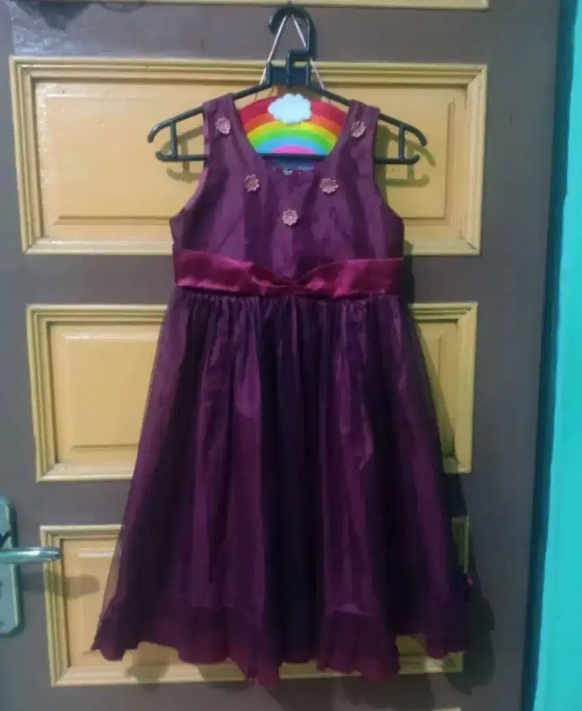 Prelov baju gaun anak cewe 4-5th