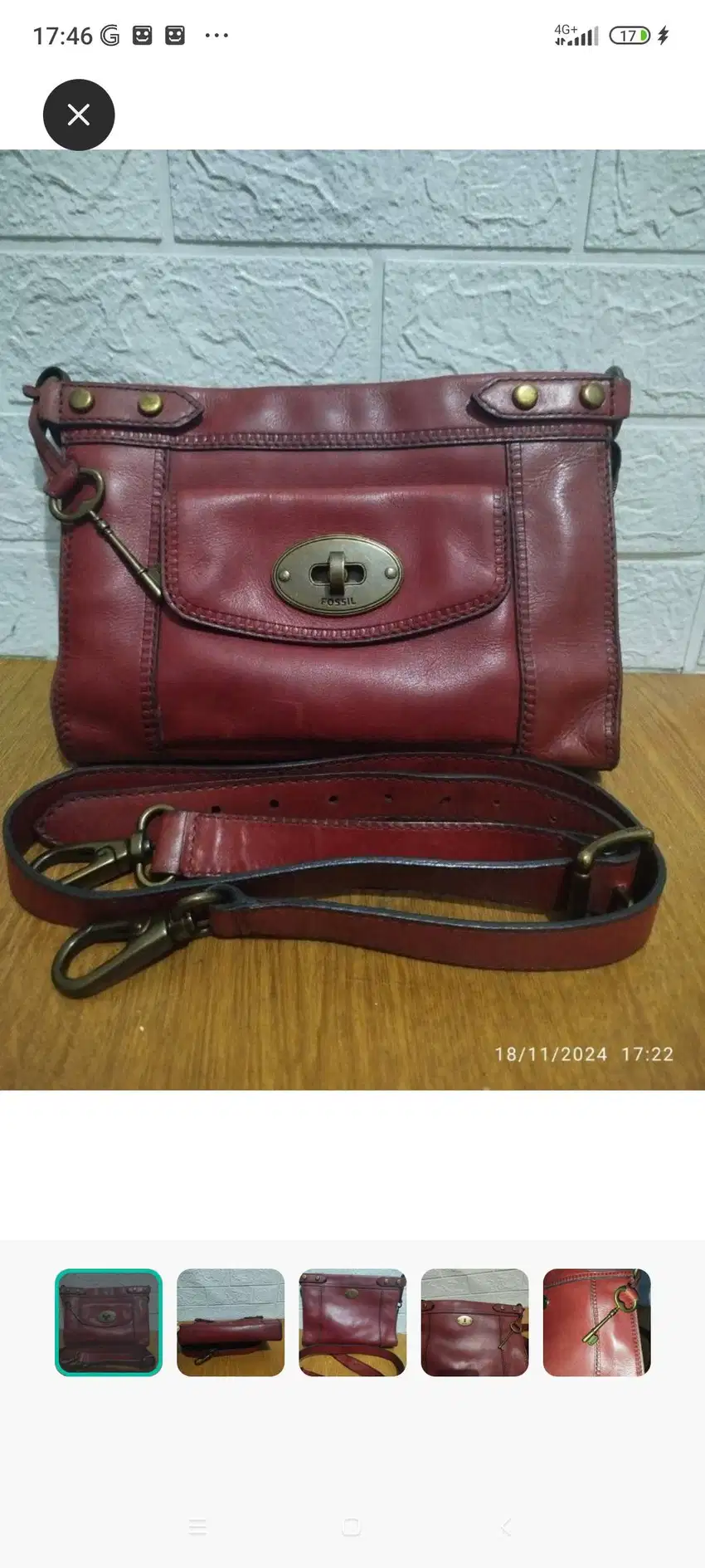 Tas fossil jadul mantul Ori